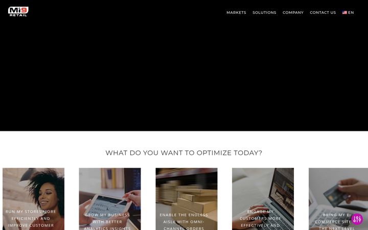 Screenshot of mi9retail.com
