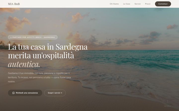 Screenshot of miabnb.com