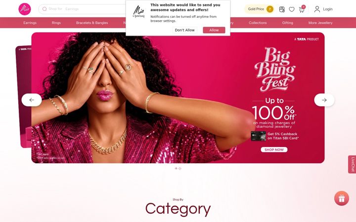 Screenshot of miabytanishq.com