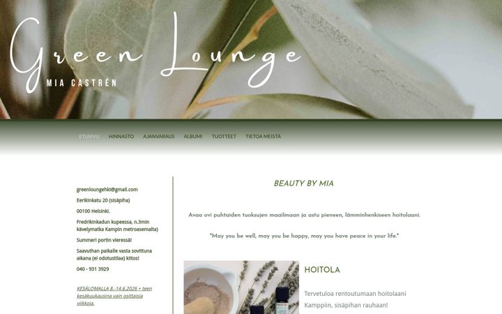 Screenshot of miacastren.com