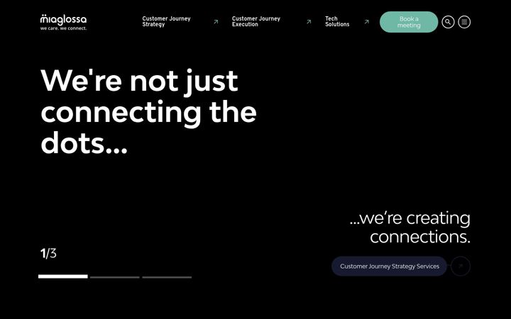 Screenshot of miaglossa.com
