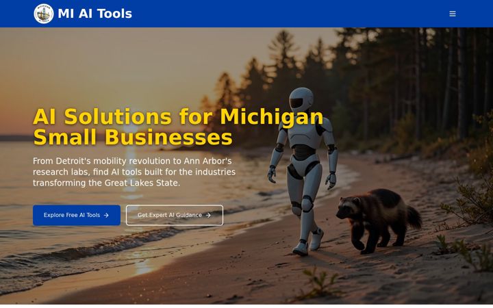 Screenshot of miaitools.com