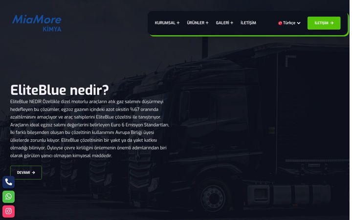 Screenshot of miamorekimya.com
