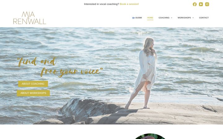 Screenshot of miarenwall.com