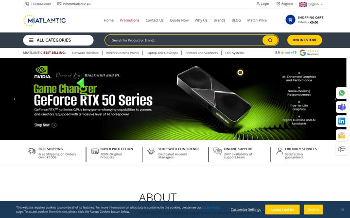 Screenshot of miatlantic.eu