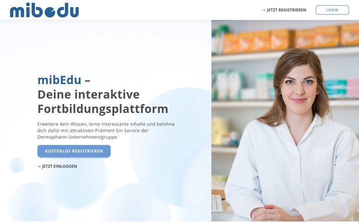 Screenshot of mibedu.com