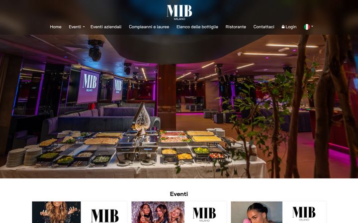 Screenshot of mibmilano.com