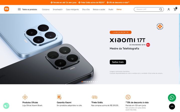 Screenshot of mibrasil.com.br