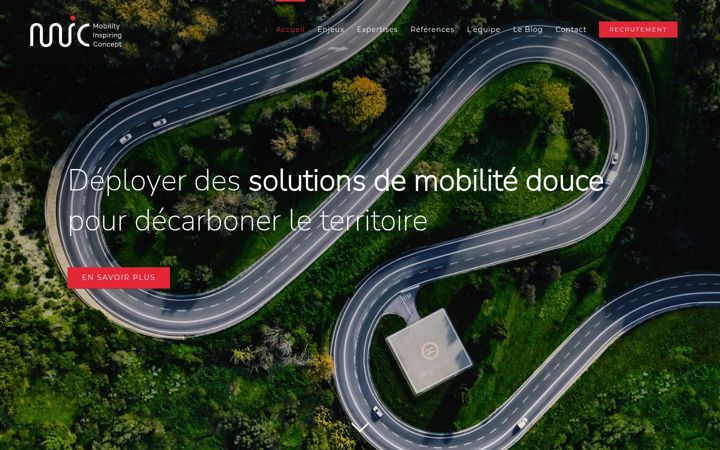 Screenshot of mic-mobility.com