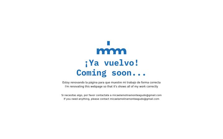 Screenshot of micaelabmolina.com