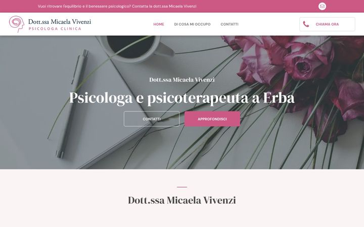 Snímek obrazovky micaelavivenzipsicologa.com