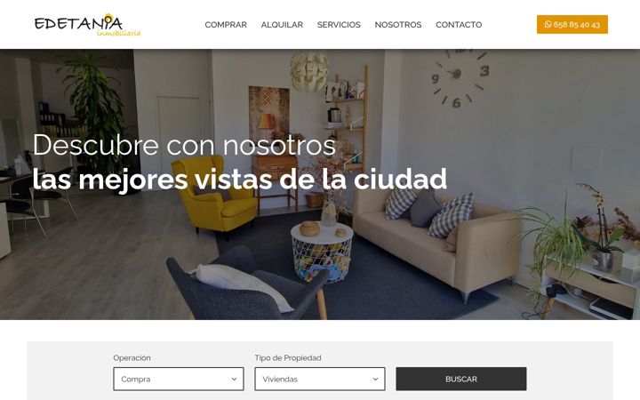 Screenshot of micasaenvalencia.com