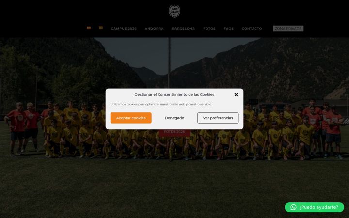 Screenshot of miccamp.com