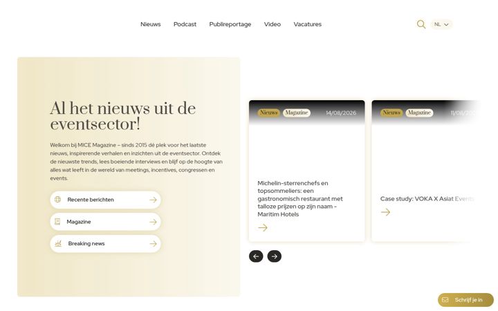 Screenshot of mice-magazine.com