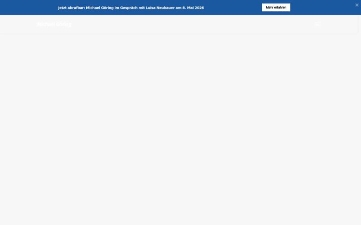 Screenshot of michael-goering.com