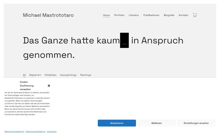 Screenshot of michael-mastrototaro.com