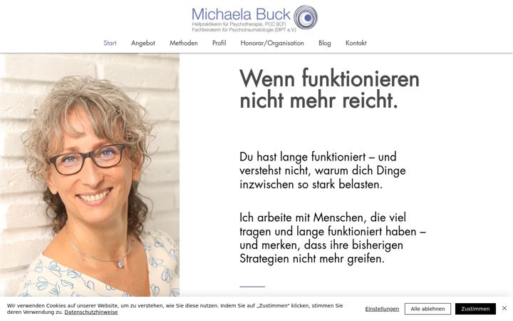 Screenshot of michaelabuck.com