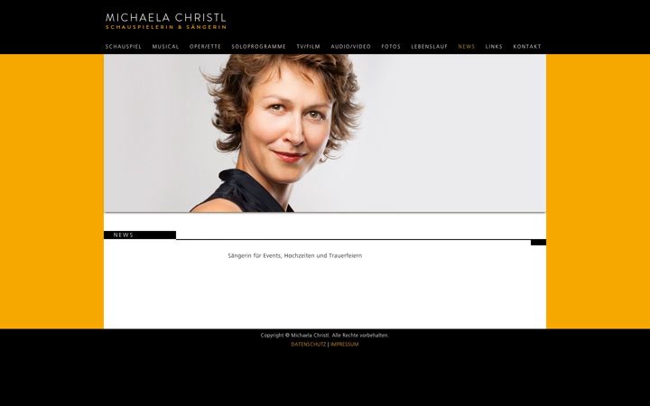 Screenshot of michaelachristl.com