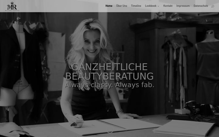 Screenshot of michaelarummer.com