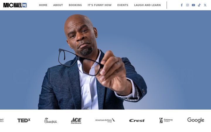 Screenshot of michaeljr.com