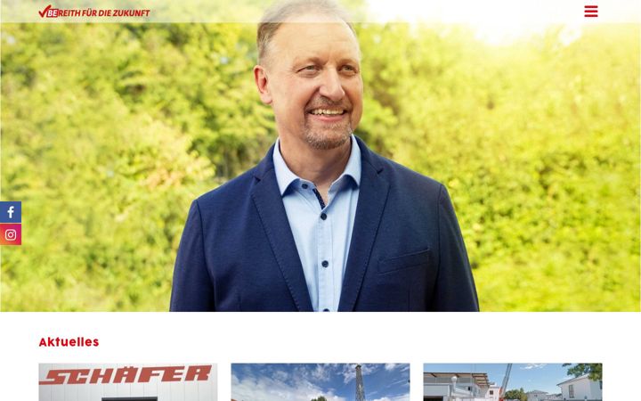 Screenshot of michaelreith.de