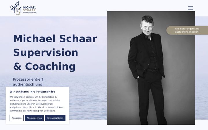 Screenshot of michaelschaar.com