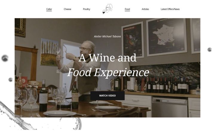 Screenshot of michaeltabone.com