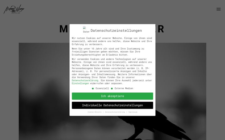 Screenshot of michaelwinzer.com