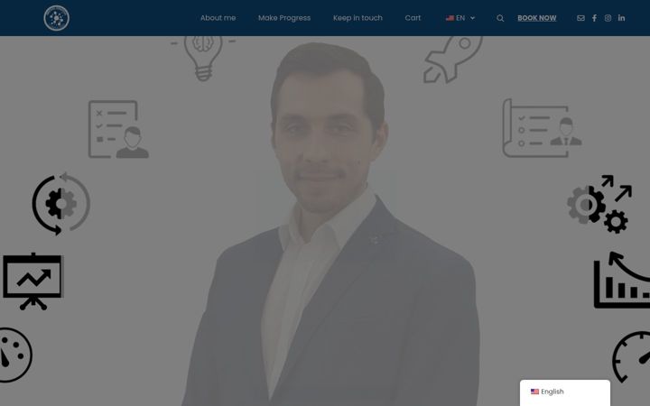 Screenshot of michaldemyda.com