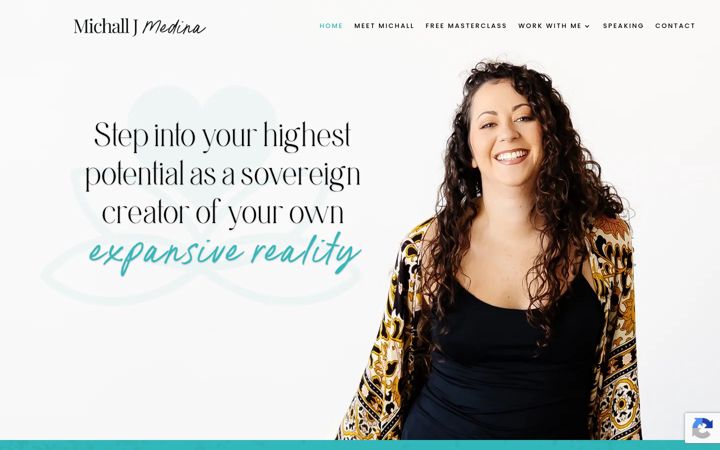 Screenshot of michalljmedina.com