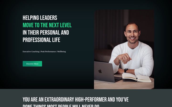 Screenshot of michalmarcinkowski.com