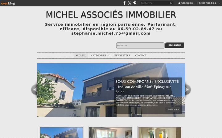 Screenshot of michel-associes-immobilier.com