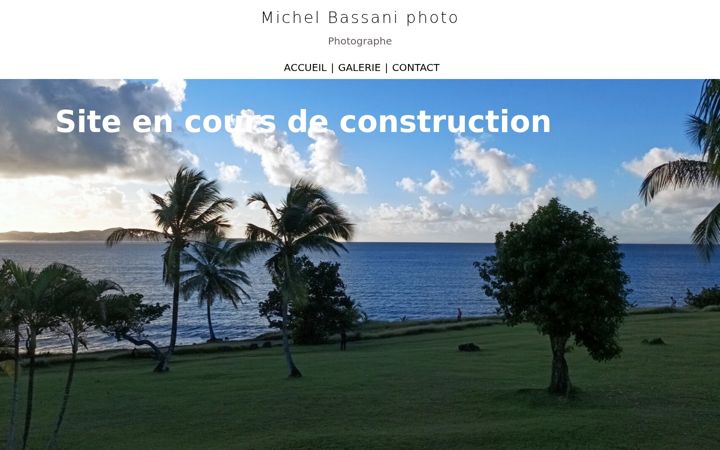 Screenshot of michel-bassani-photo.com