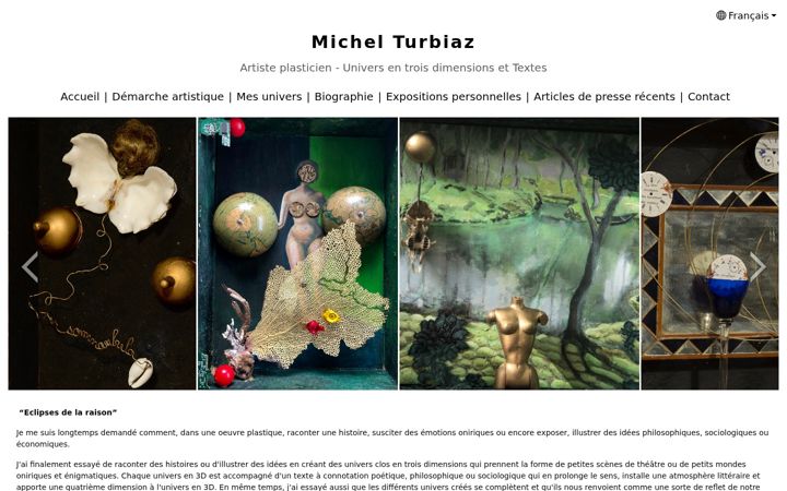 Screenshot of michel-turbiaz.com