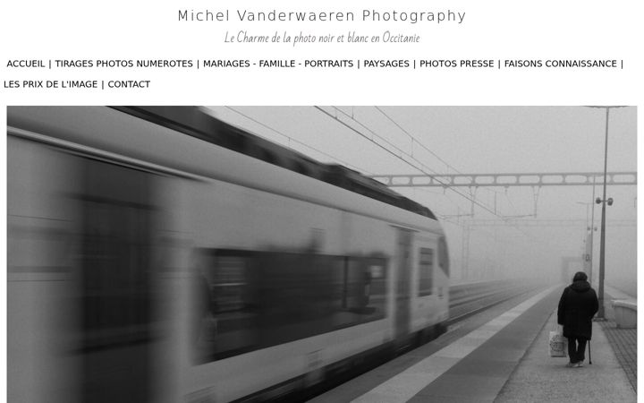 Screenshot of michel-vanderwaeren-photography.com
