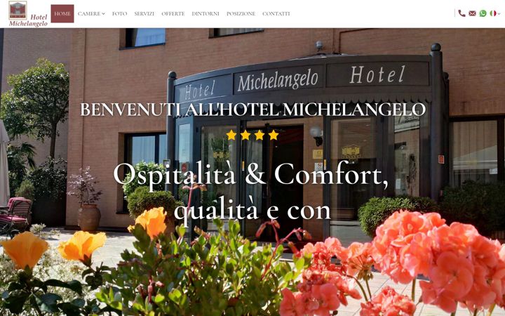 Screenshot of michelangelohp.com