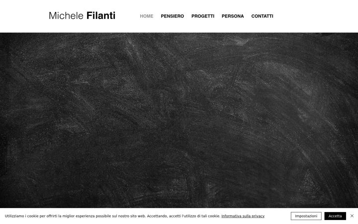 Screenshot of michelefilanti.com