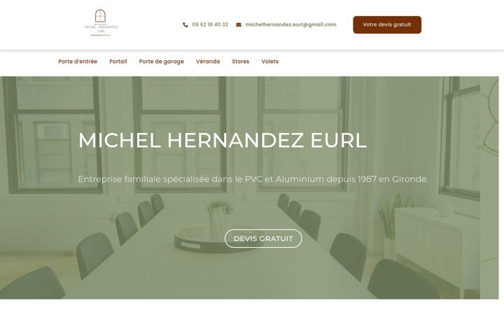 Screenshot of michelhernandez.com