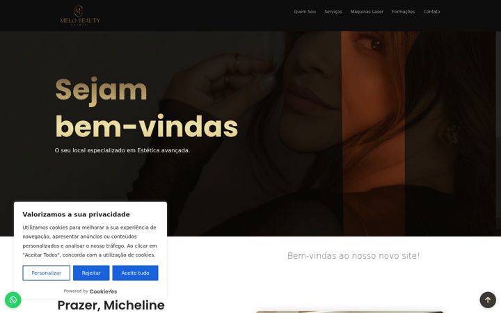 Screenshot of michelinemelo.com
