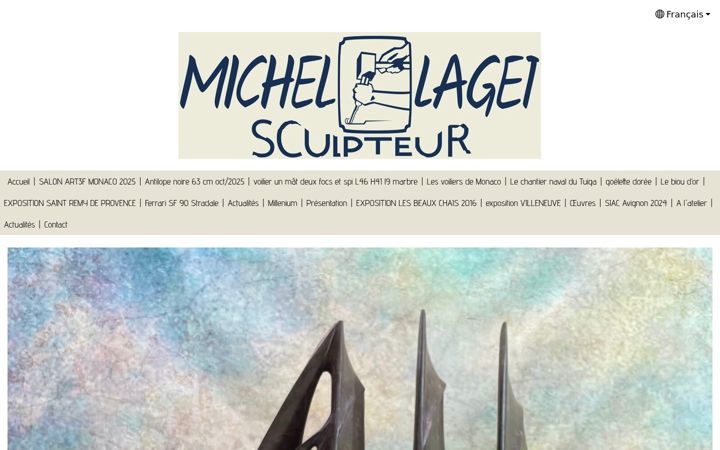 Screenshot of michellaget.com