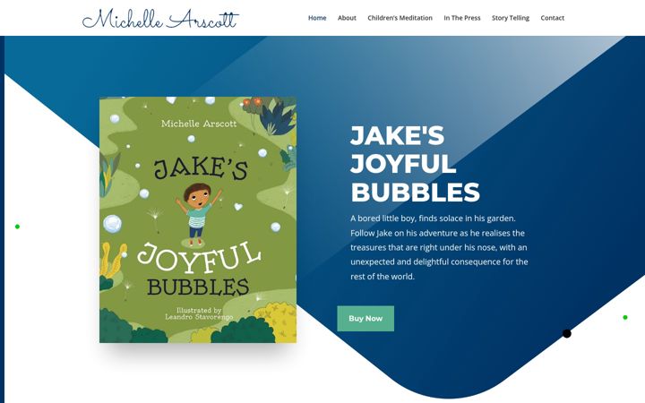Screenshot of michellearscottbooks.com
