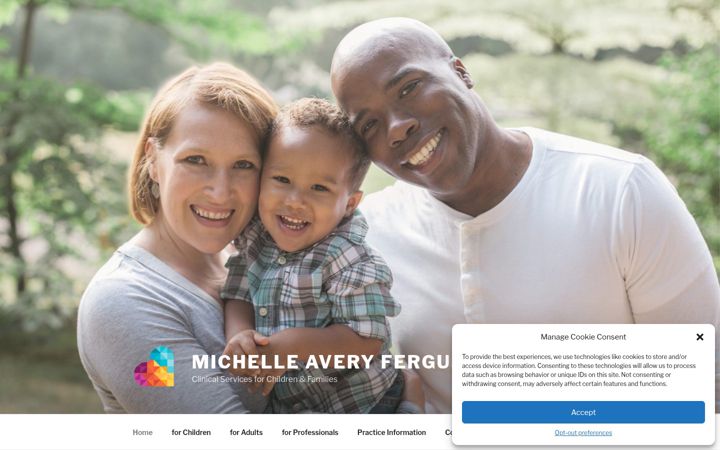 Screenshot of michelleaveryferguson.com