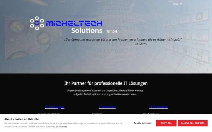 Screenshot of micheltech.de