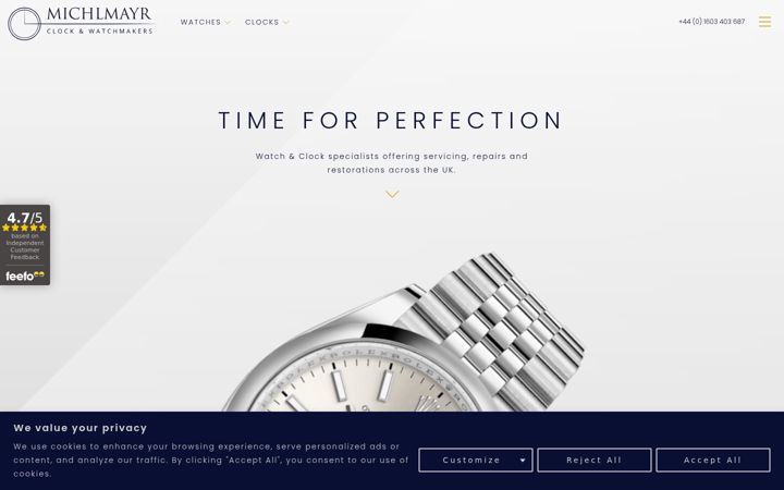Screenshot of michlmayr.com