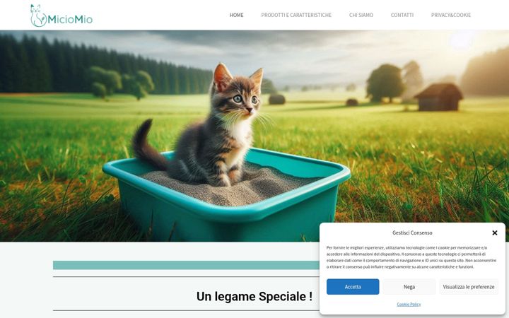 Screenshot of miciomio.com
