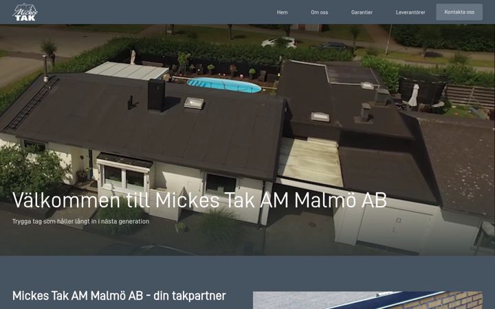 Zrzut ekranu mickes-tak.se