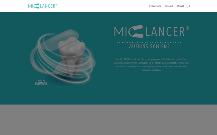 Screenshot of miclancer.com