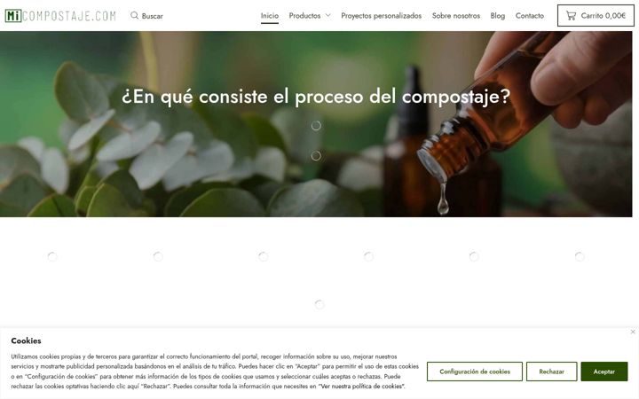 Screenshot of micompostaje.com