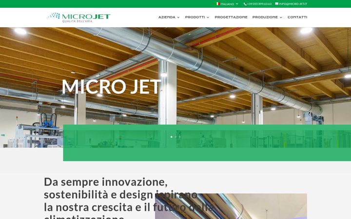 Screenshot of micro-jet.it