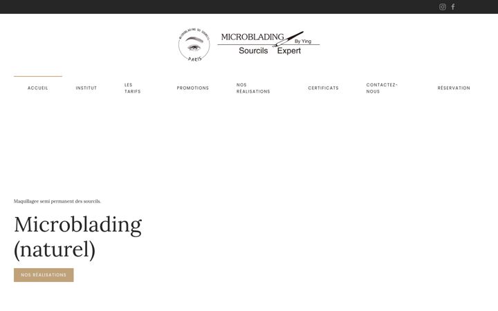 Screenshot of microbladingdusourcilparis.com